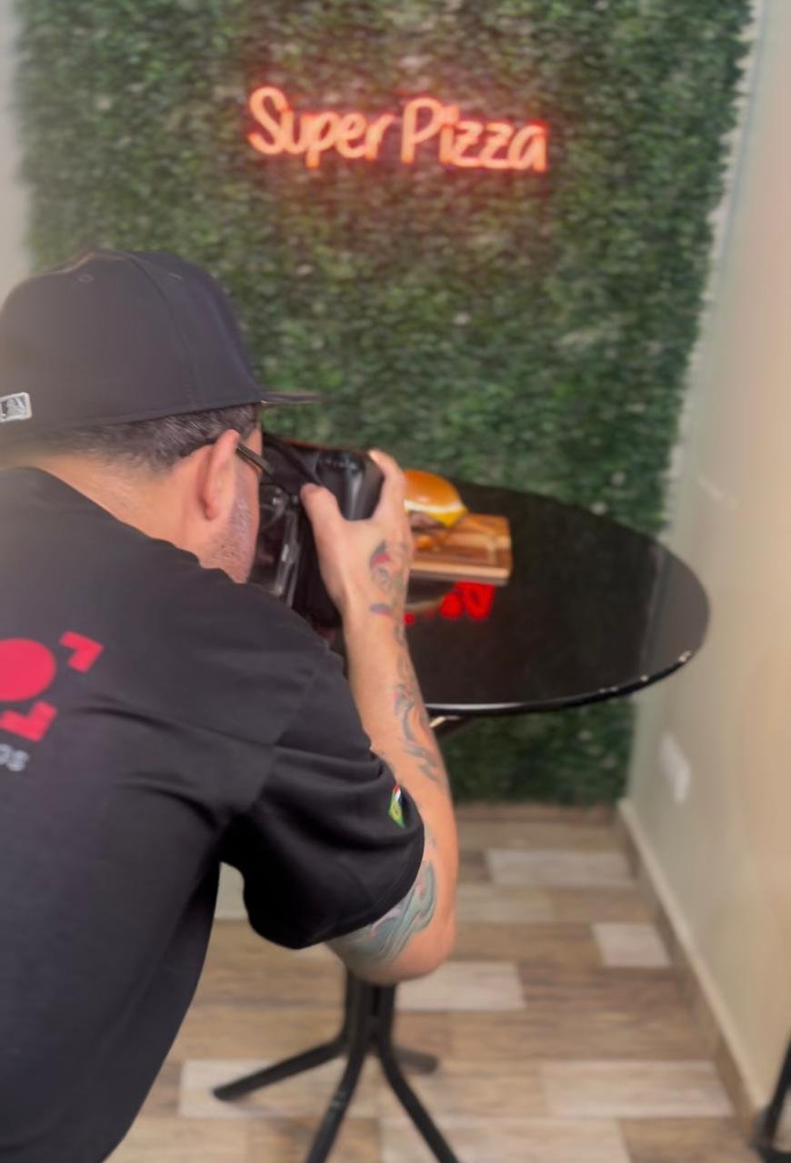 Bastidores de captação de imagens da Matutando em Foz do Iguaçu