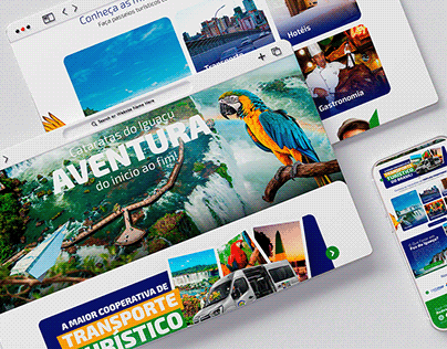 Case Coottrafoz: site institucional desenvolvido pela Matutando