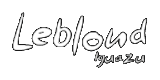 Logo da Leblond Iguazú